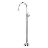 Vivid Slimline Floor Mounted Bath Filler Phoenix Mixer - Chrome